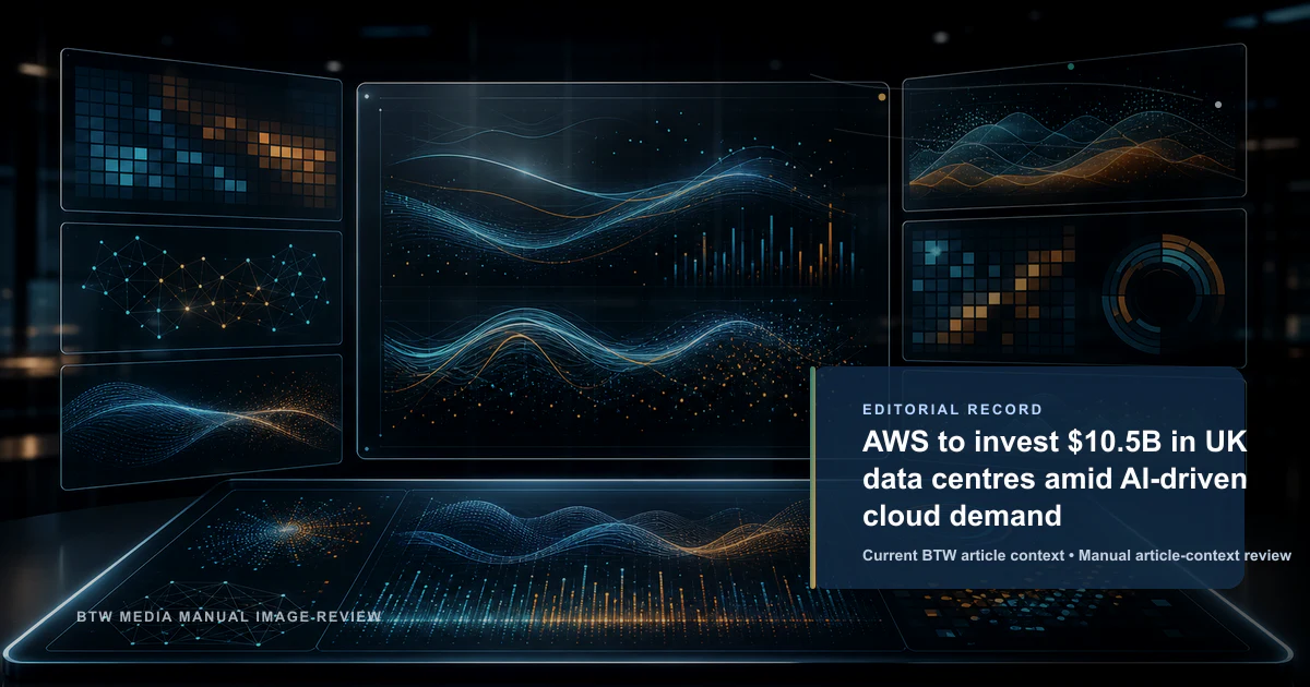 AWS investit 10,5 milliards de dollars dans les centres de données britanniques face à la demande cloud stimulée par l'IA