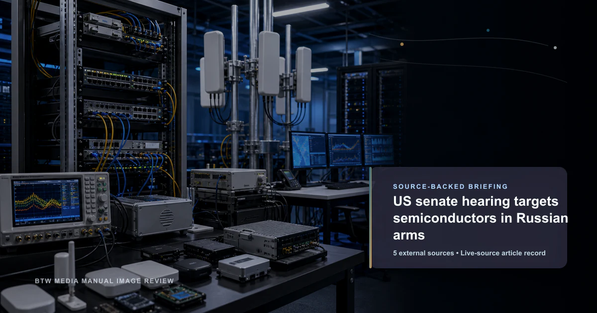 Audiencia del Senado de EE.UU. apunta a semiconductores en armas rusas