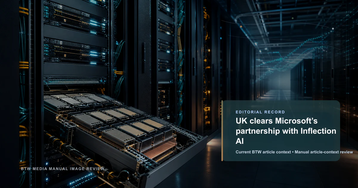 Le Royaume-Uni approuve le partenariat de Microsoft avec Inflection AI