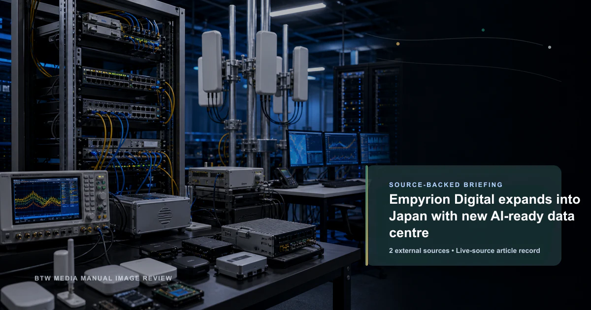 Empyrion Digital s'implante au Japon avec un nouveau centre de données prêt pour l'IA