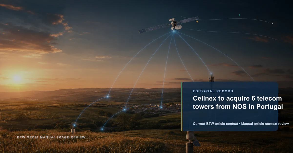 Cellnex acquiert 6 tours télécoms à NOS au Portugal