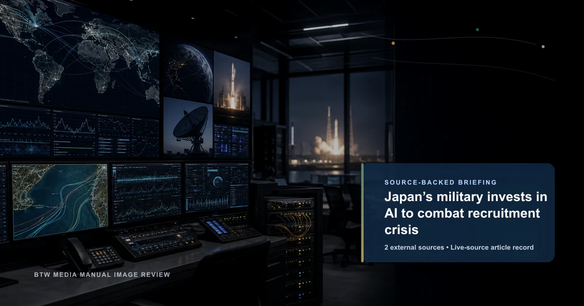 L'armée japonaise investit dans l'IA pour faire face à la crise du recrutement