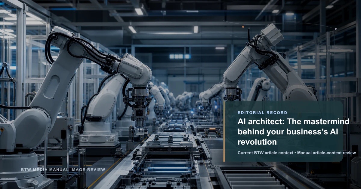 AI 架构师：企业人工智能革命背后的策划者