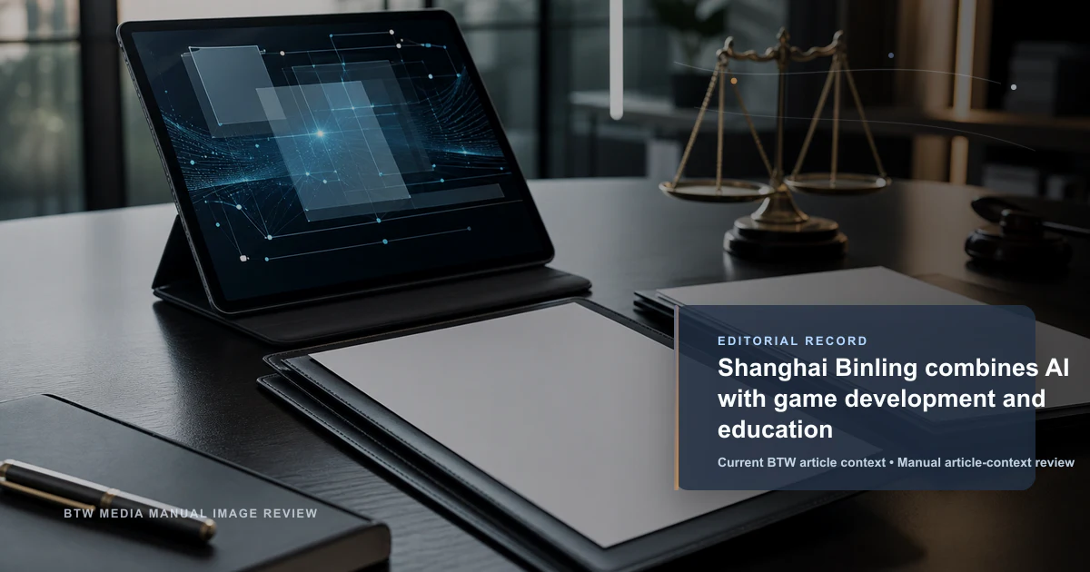 Shanghai Binling combina IA con desarrollo de juegos y educación