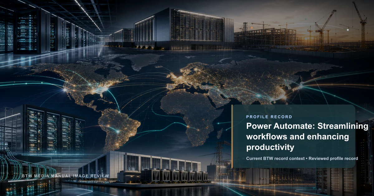 Power Automate: Optimización de flujos de trabajo y mejora de la productividad