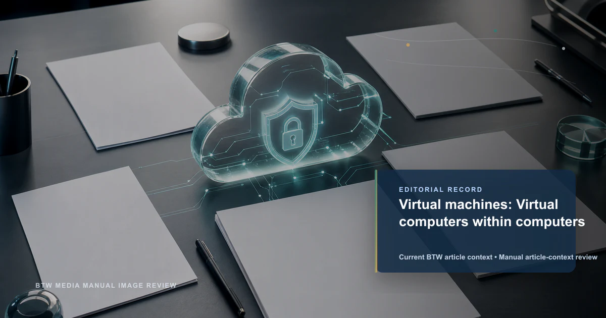 Máquinas virtuales: Computadoras virtuales dentro de computadoras