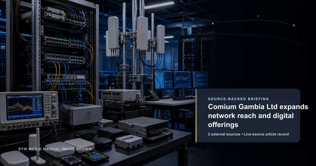 Comium Gambia Ltd étend sa couverture réseau et ses offres numériques