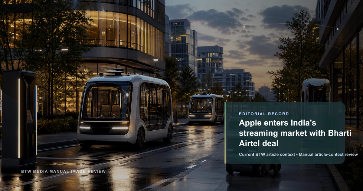Apple entre sur le marché du streaming indien avec Bharti Airtel