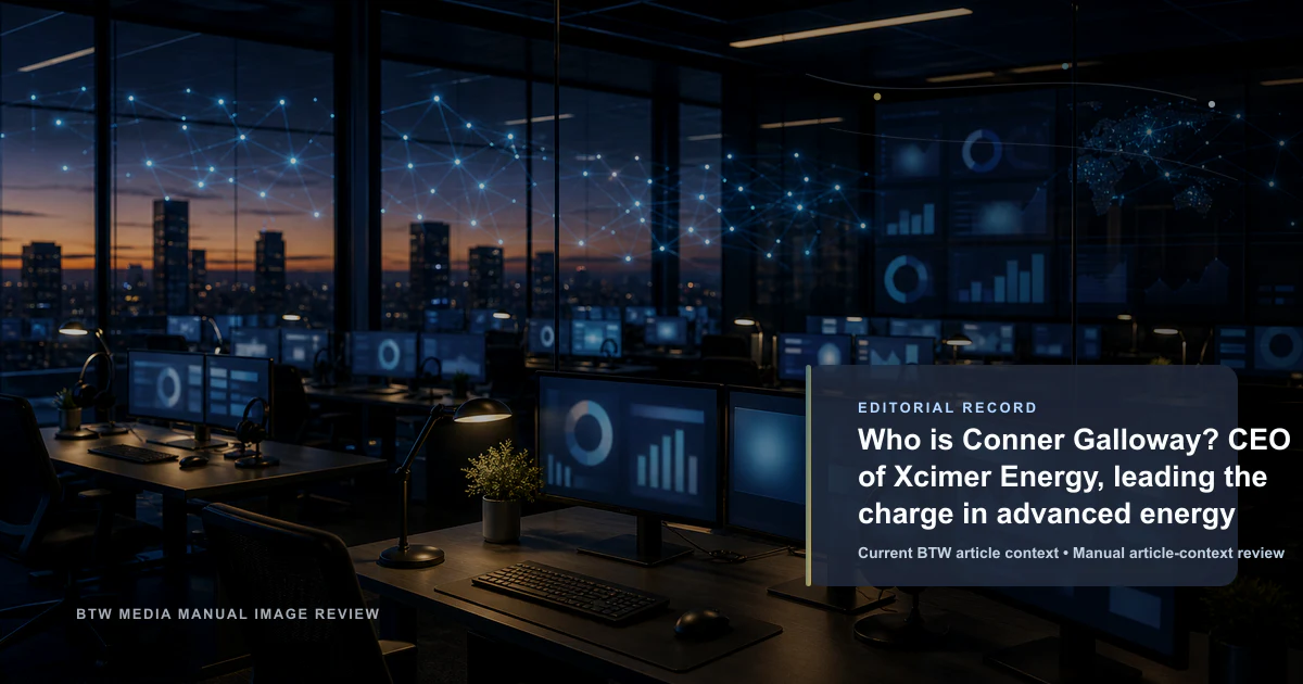 Qui est Conner Galloway ? PDG de Xcimer Energy, à l'avant-garde de l'énergie de pointe