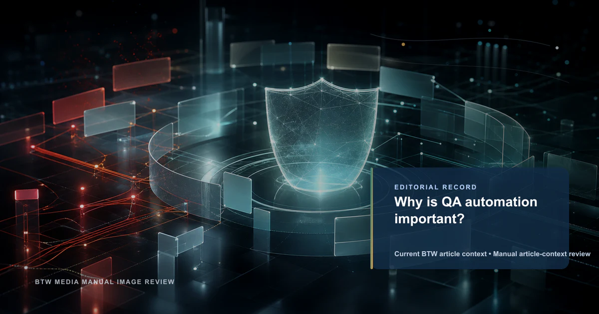¿Por qué es importante la automatización de QA?