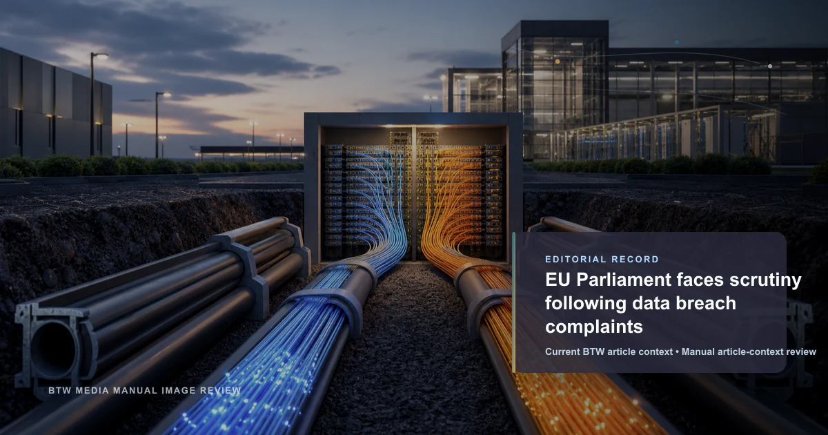 Le Parlement européen sous surveillance suite à des plaintes pour violation de données