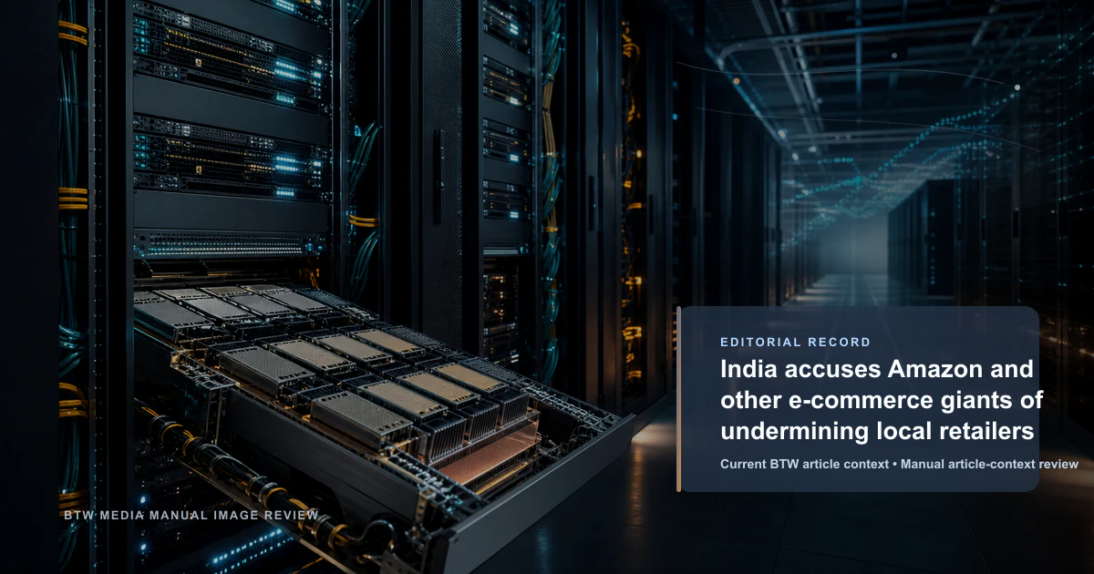 L'Inde accuse Amazon et d'autres géants du commerce électronique de miner les détaillants locaux