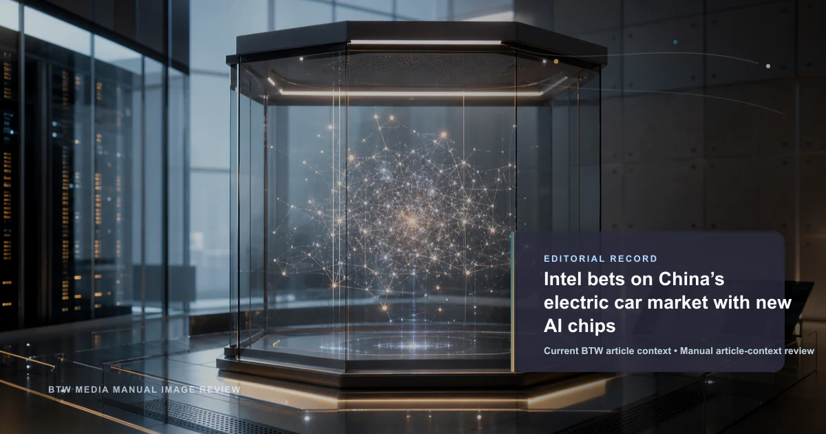 Intel mise sur le marché des voitures électriques en Chine avec de nouvelles puces d'IA