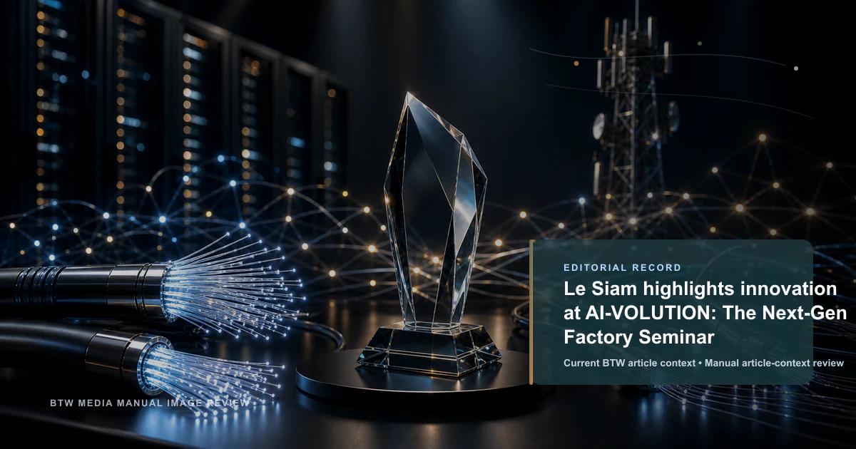 Le Siam destaca la innovación en AI-VOLUTION: The Next-Gen Factory Seminar