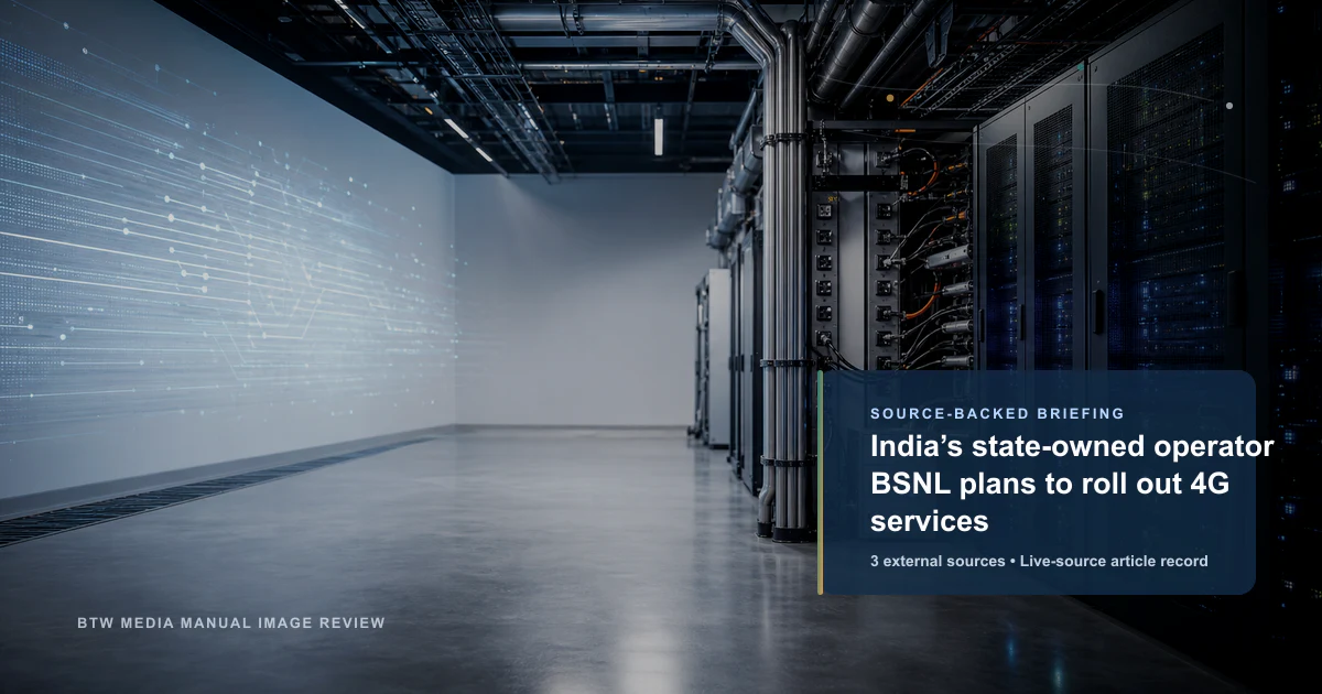 L’opérateur public indien BSNL prévoit de lancer des services 4G