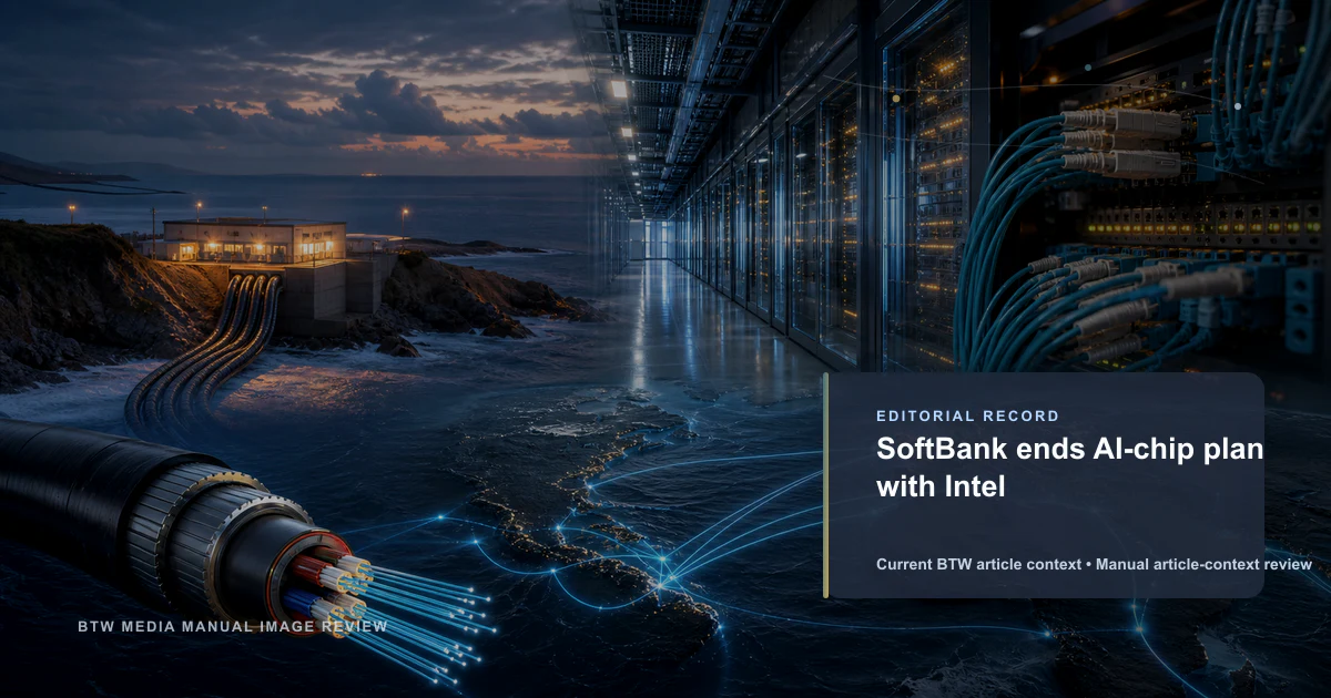 SoftBank abandonne son projet de puce IA avec Intel