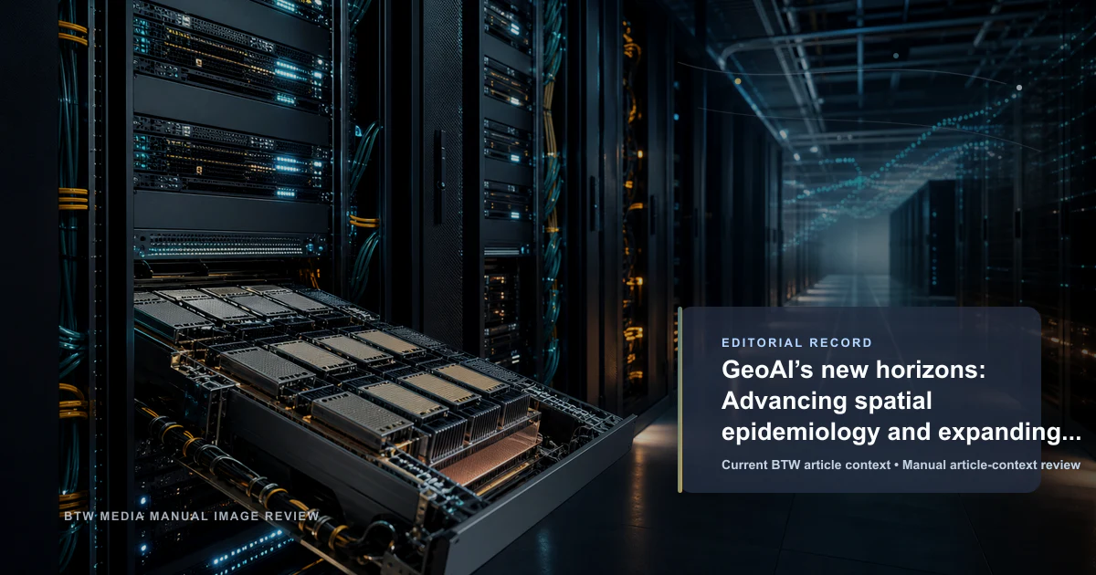 GeoAI 的新视野:推进空间流行病学并拓展工业应用
