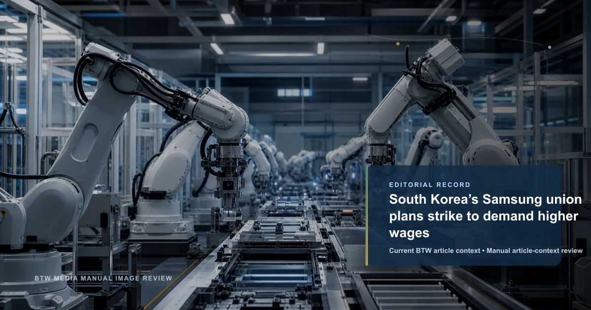 Sindicato de Samsung en Corea del Sur planea huelga para exigir salarios más altos