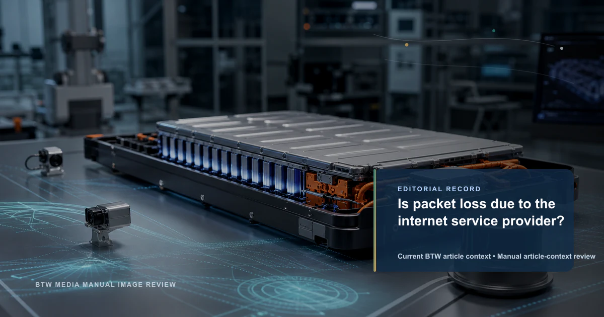 Is packet loss due to the internet service provider? reviewed editorial briefing visual