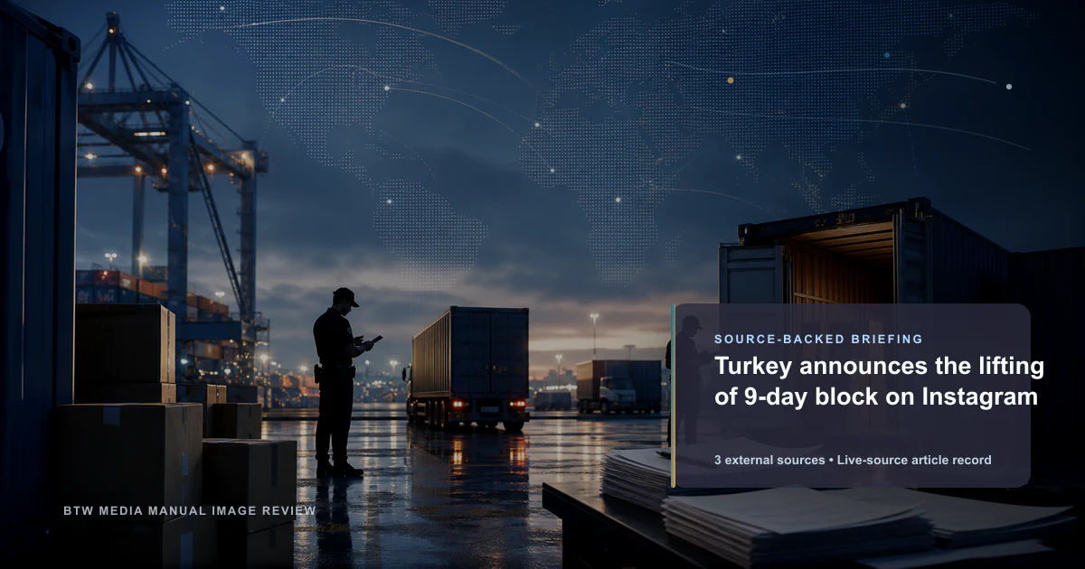 La Turquie annonce la levée du blocage d'Instagram de 9 jours