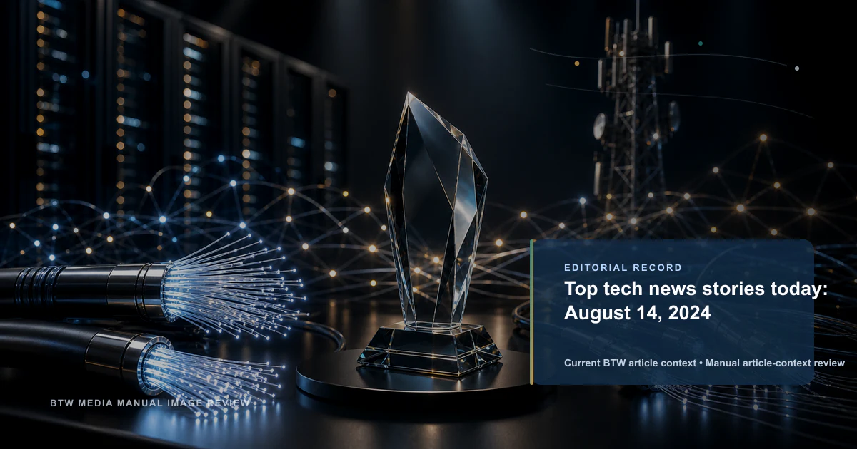 Top actualités tech du 14 août 2024