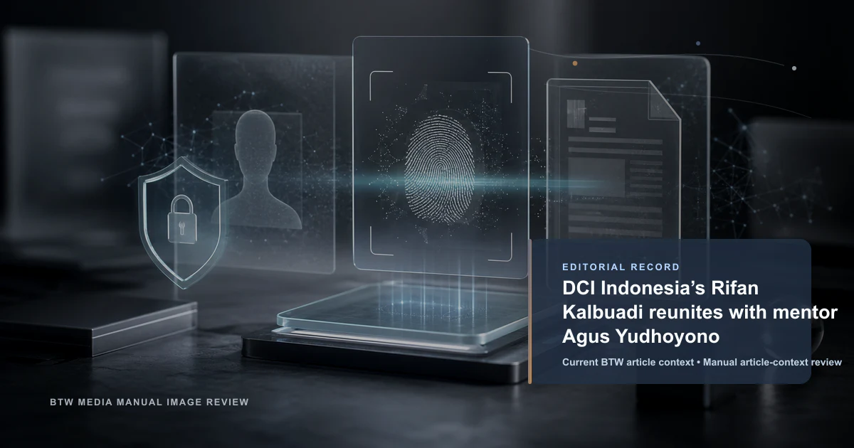 Rifan Kalbuadi de DCI Indonesia retrouve son mentor Agus Yudhoyono