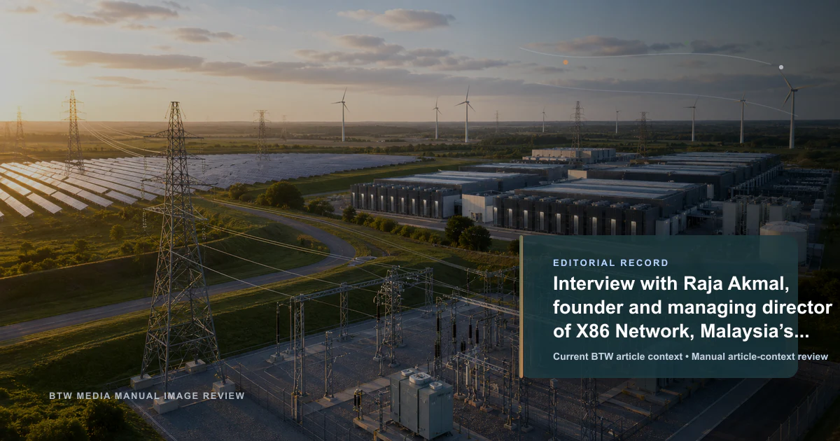 Entretien avec Raja Akmal, fondateur et directeur général de X86 Network, le roi de l'interconnexion de centres de données en Malaisie