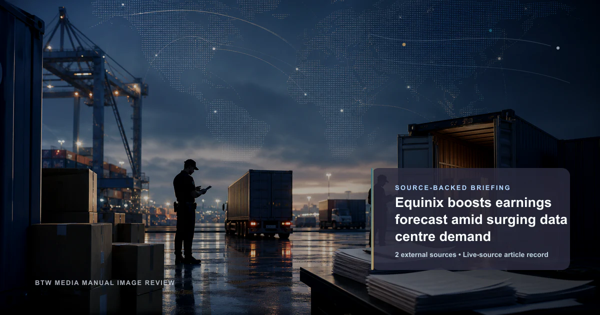 Equinix relève ses prévisions face à la demande de data centers