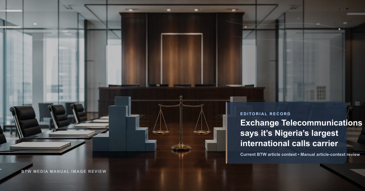 Exchange Telecommunications se dit le plus grand transporteur d'appels internationaux du Nigeria