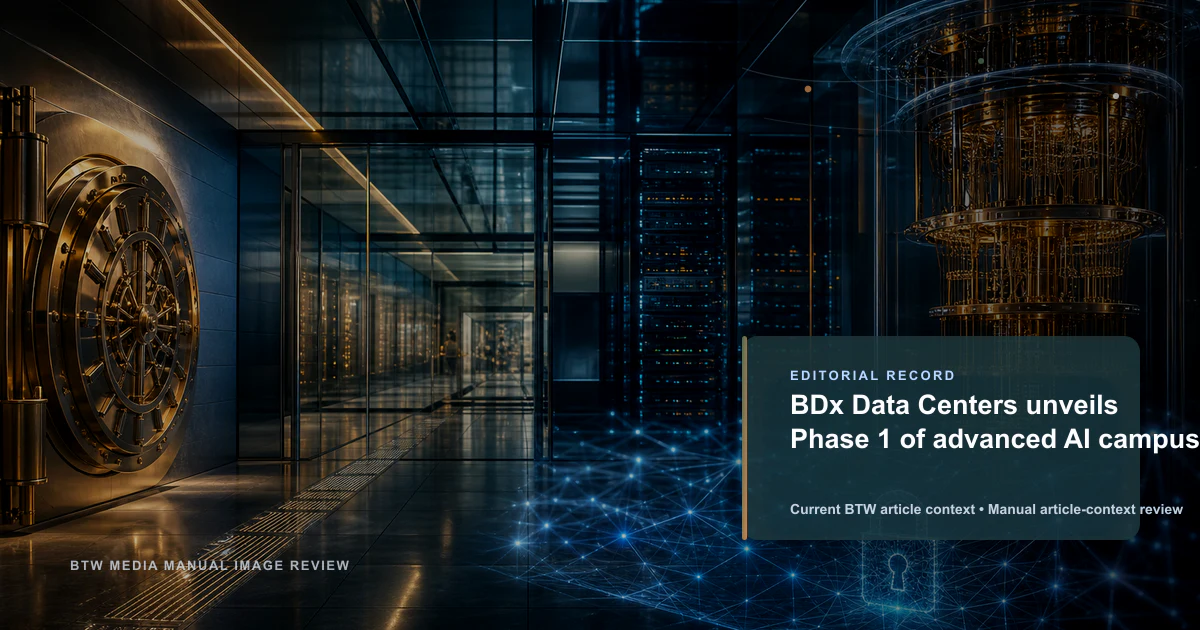 BDx Data Centers dévoile la phase 1 de son campus IA avancé