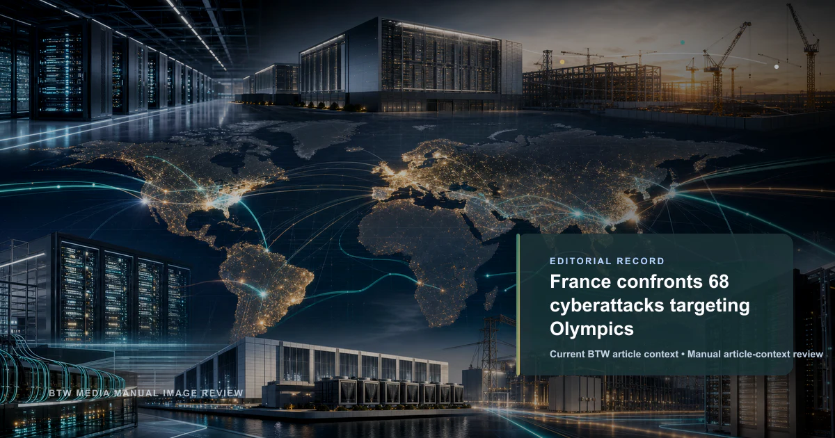 France confronts 68 cyberattacks targeting Olympics