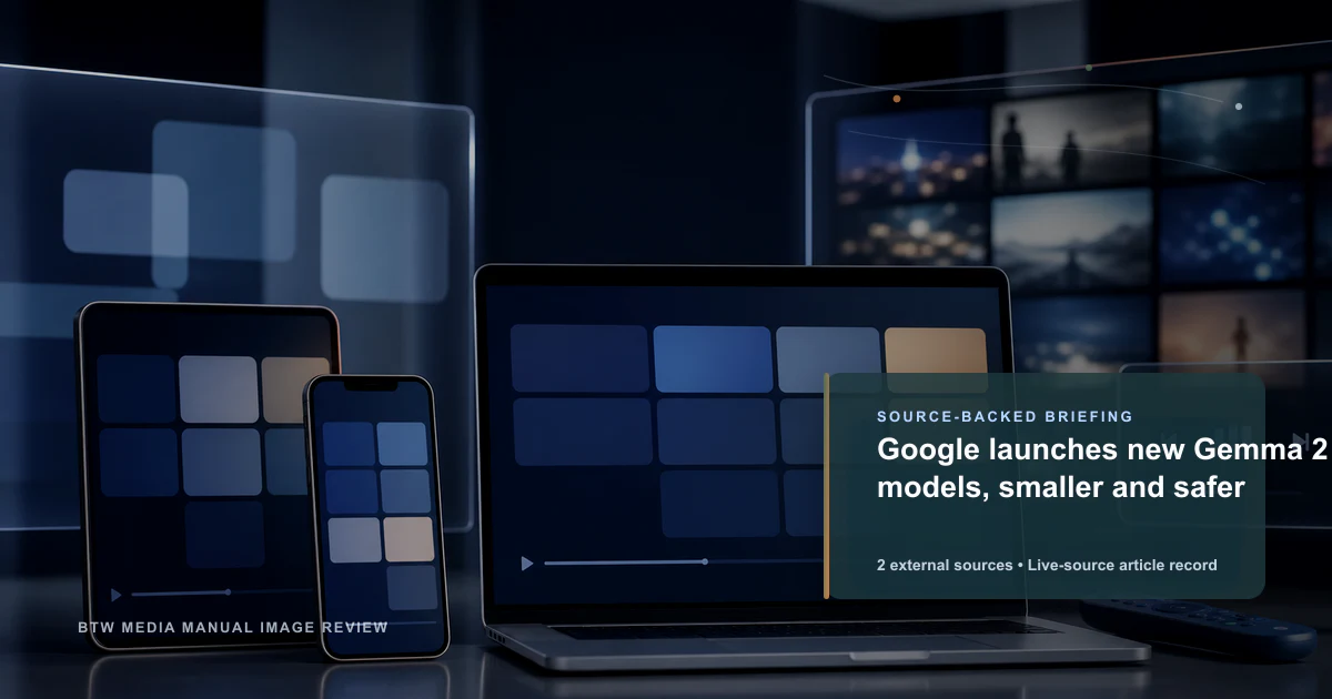 Google lanza nuevos modelos Gemma 2, más pequeños y seguros