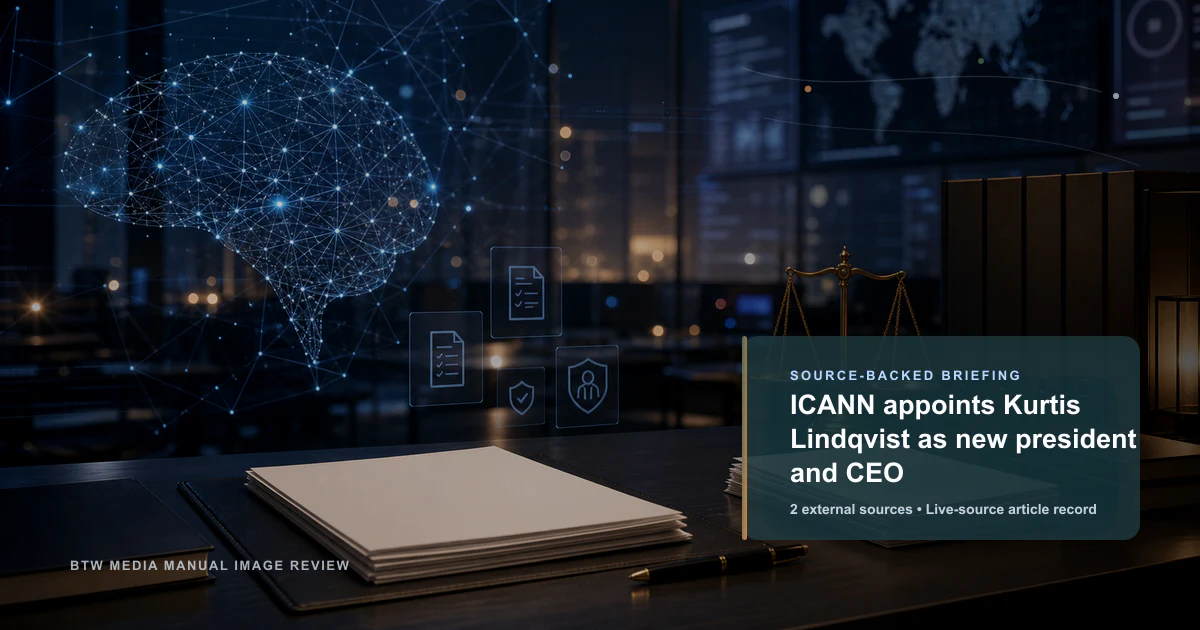 ICANN nomme Kurtis Lindqvist nouveau président et CEO