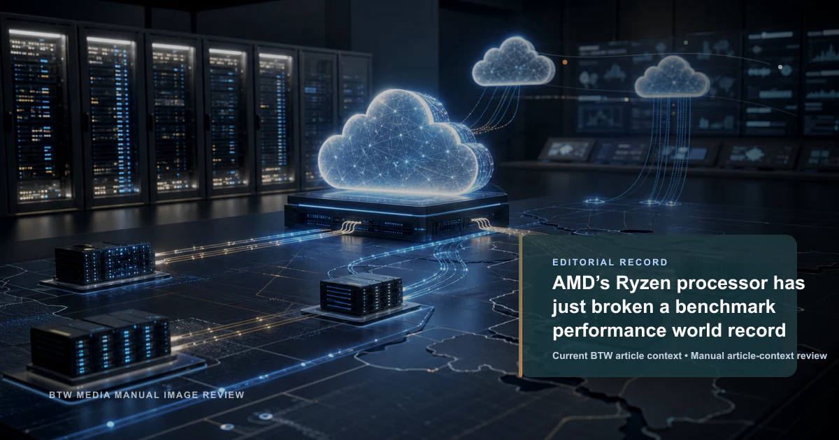 El procesador Ryzen de AMD bate un récord mundial de rendimiento en benchmark
