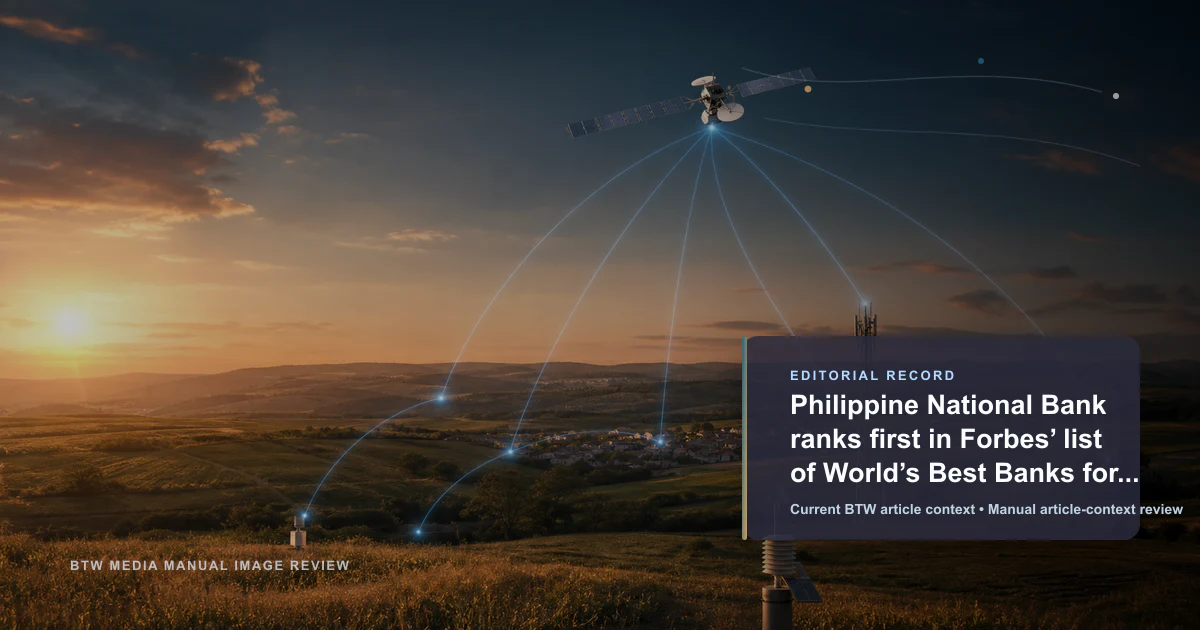 Philippine National Bank ranks first in Forbes’ list of World’s Best Banks for 2024 reviewed editorial briefing visual