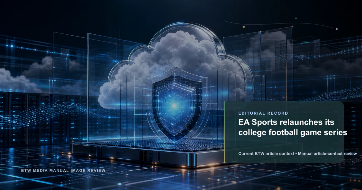 EA Sports relaunches its college football game series reviewed editorial briefing visual