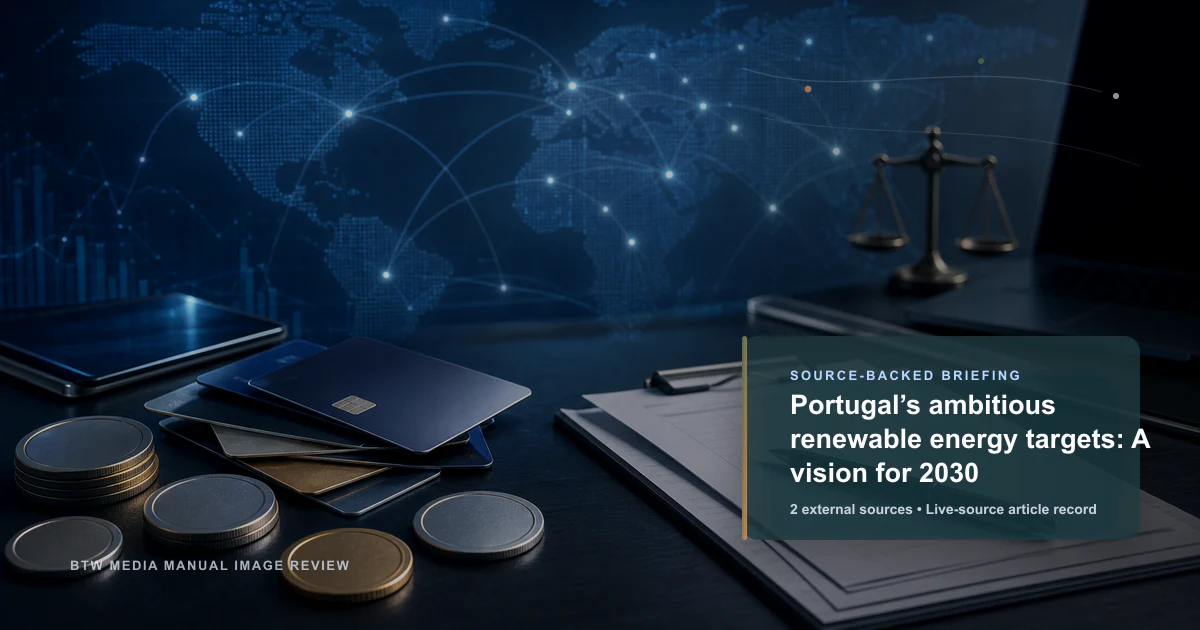Les objectifs ambitieux du Portugal en matière d'énergies renouvelables : une vision pour 2030