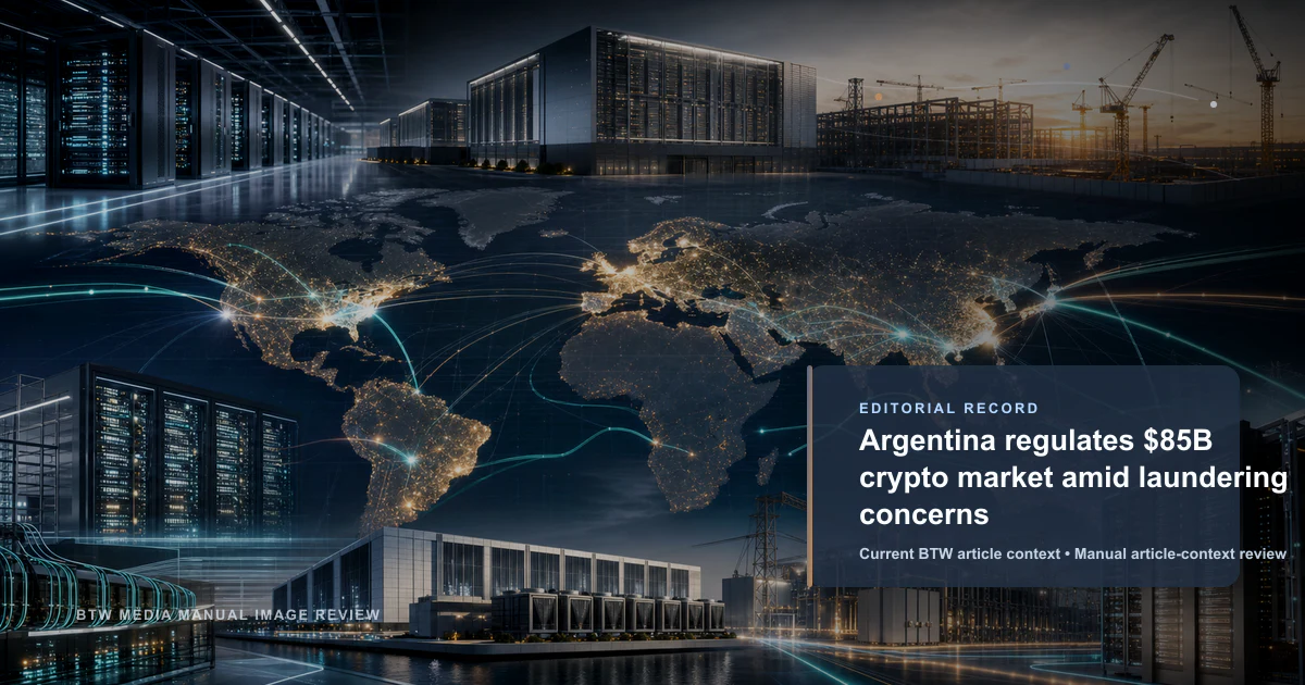 L'Argentine réglemente le marché crypto de 85 milliards de dollars face aux inquiétudes de blanchiment