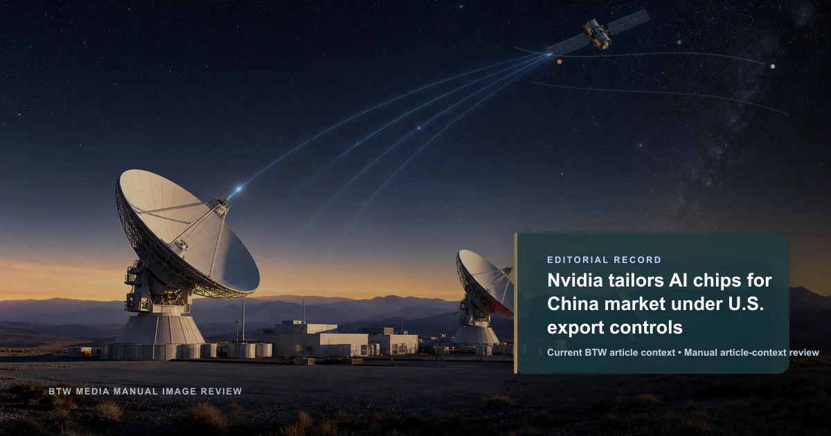 Nvidia adapte ses puces d'IA pour le marché chinois conformément aux contrôles à l'exportation américains