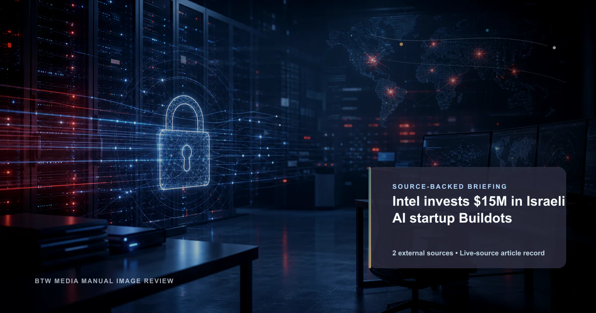 Intel 向以色列 AI 初创公司 Buildots 投资 1500 万美元