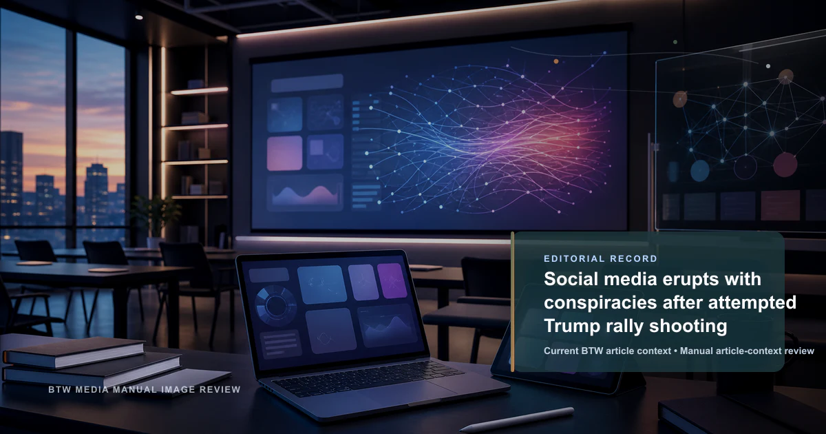 Las redes sociales estallan en conspiraciones tras intento de tiroteo en mitin de Trump
