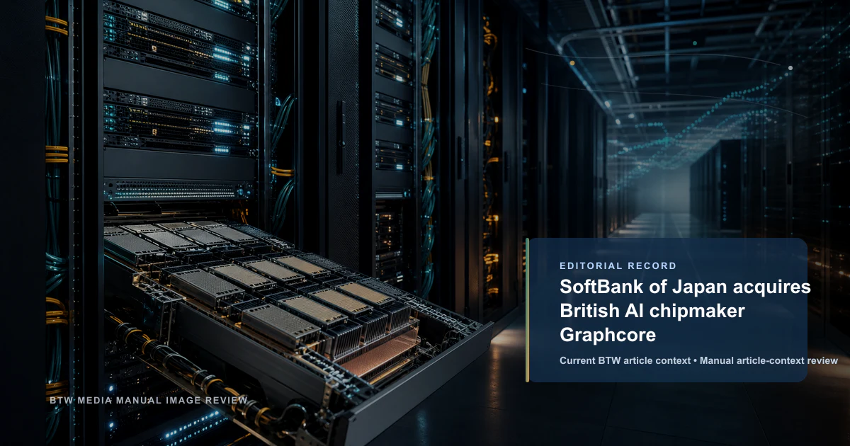 SoftBank du Japon rachète le fabricant de puces IA Graphcore