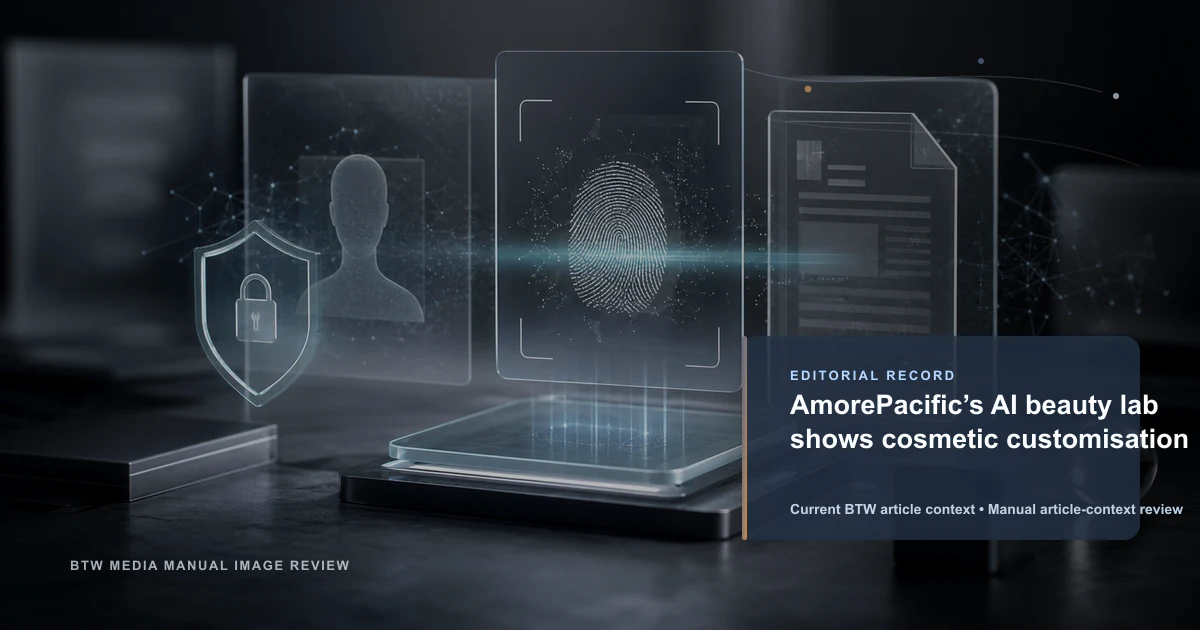 AmorePacific 的 AI 美容实验室展示化妆品定制