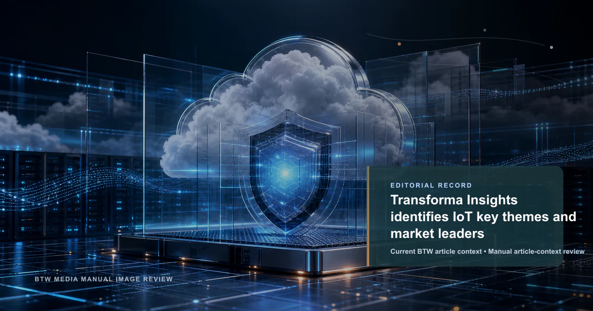 Transforma Insights 确定物联网关键主题和市场领导者