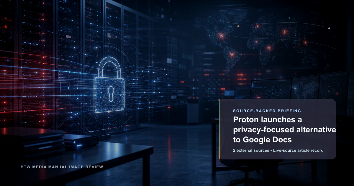 Proton launches a privacy-focused alternative to Google Docs