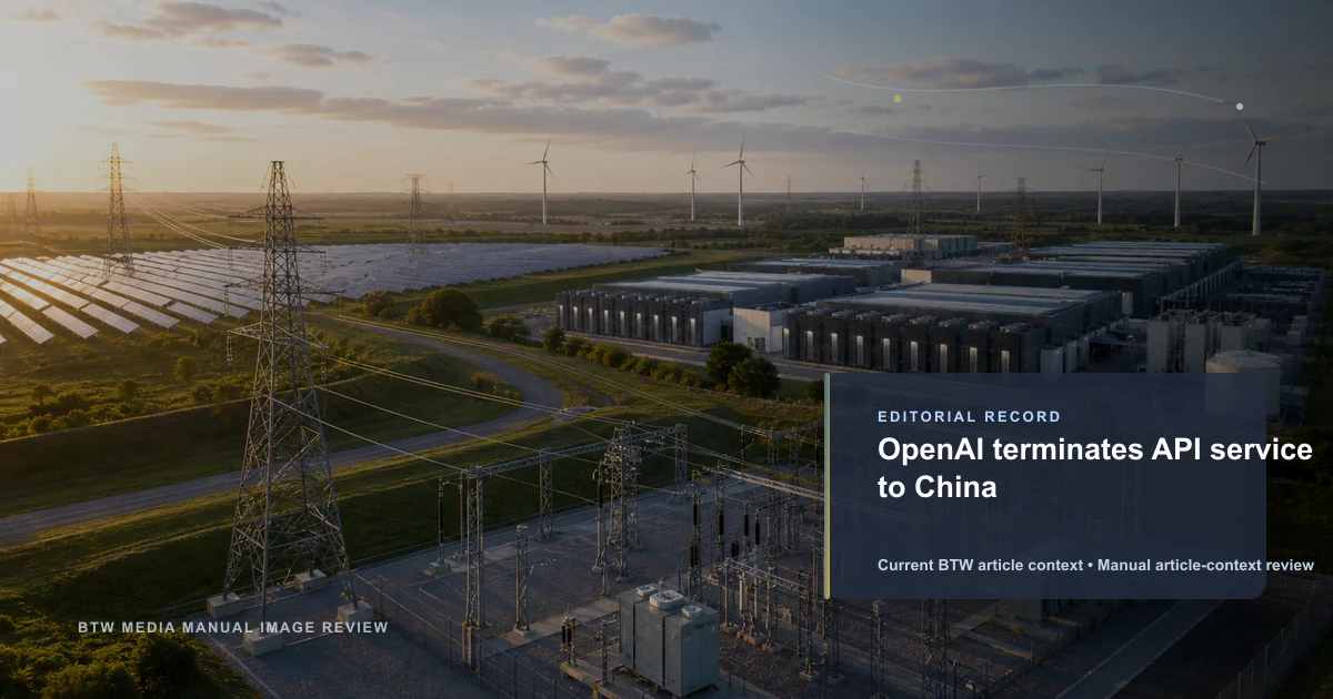 OpenAI met fin au service API en Chine