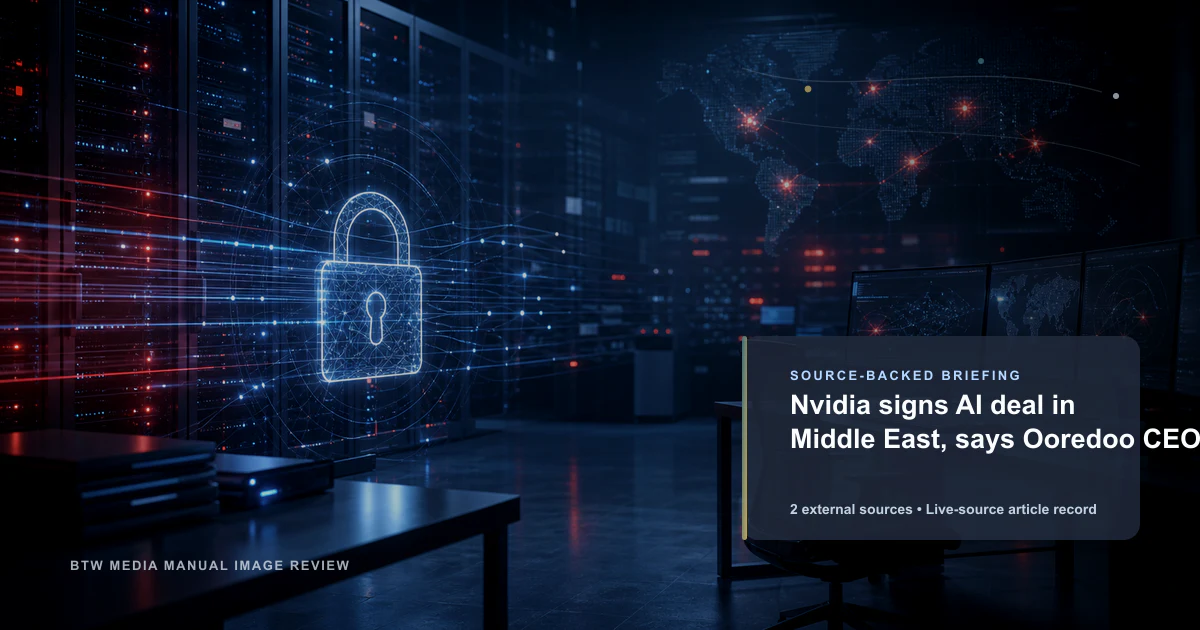 Nvidia signe un accord IA au Moyen-Orient, dit le PDG d'Ooredoo