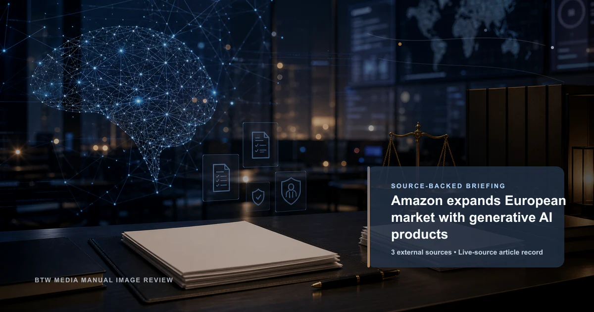 Amazon étend son marché européen avec l'IA générative