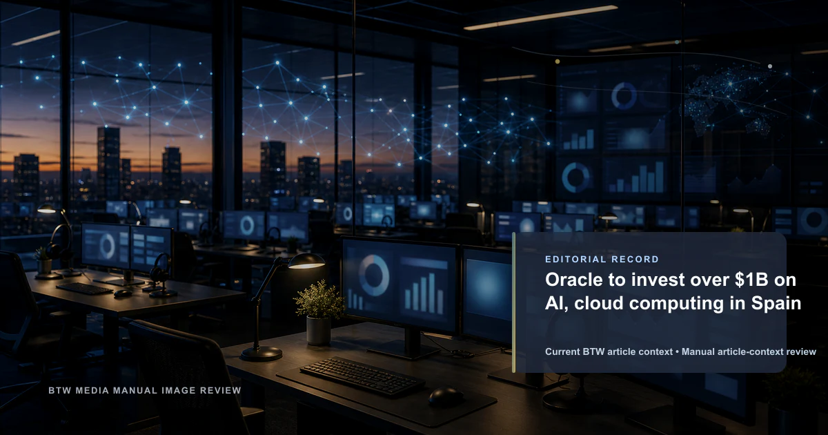 Oracle va investir plus d'un milliard de dollars dans l'IA et le cloud computing en Espagne