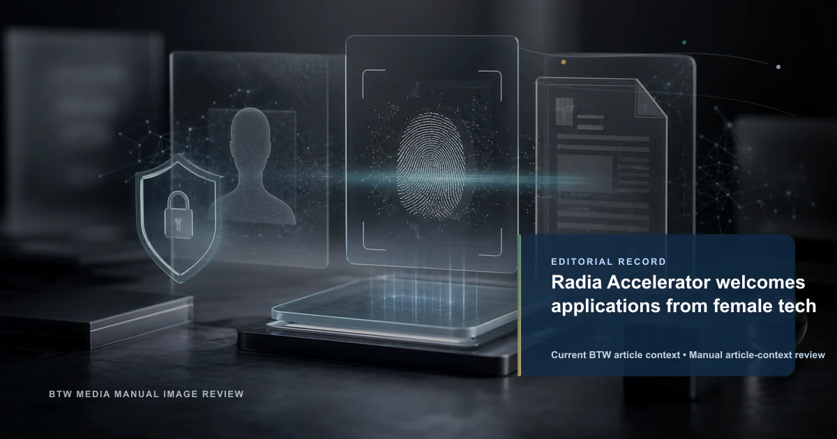 Radia Accelerator 欢迎女性科技创始人申请